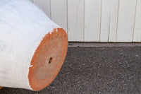 Large White Greek Clay Planter