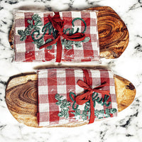 Holiday Charcuterie & Tartan Towel Set (2 Styles)