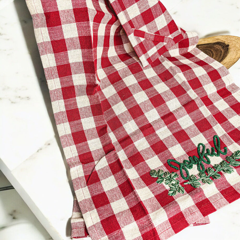 Holiday Charcuterie & Tartan Towel Set (2 Styles)
