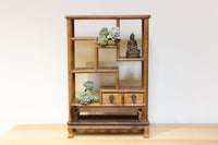 Antique Table Top Chinese Ming Cabinet