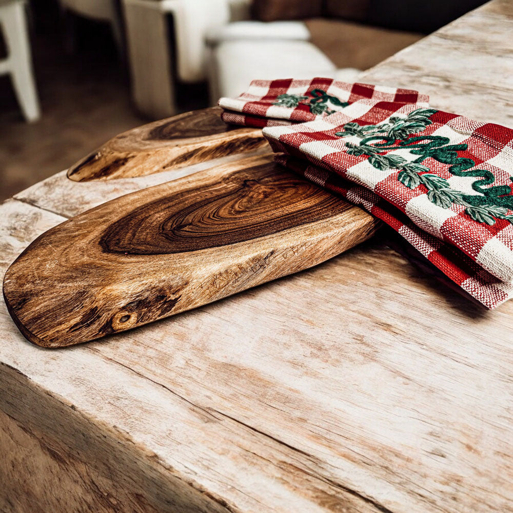 Holiday Charcuterie & Tartan Towel Set (2 Styles)