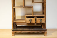 Antique Table Top Chinese Ming Cabinet