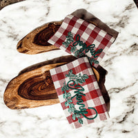 Holiday Charcuterie & Tartan Towel Set (2 Styles)
