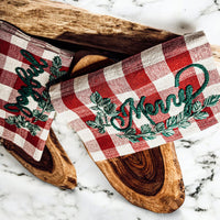 Holiday Charcuterie & Tartan Towel Set (2 Styles)