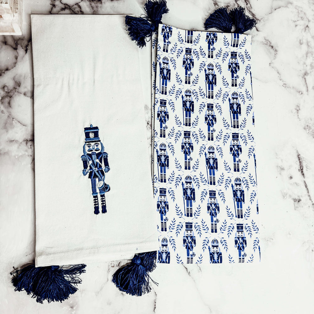 Nutcracker Tea Towel Blue (2 Styles)