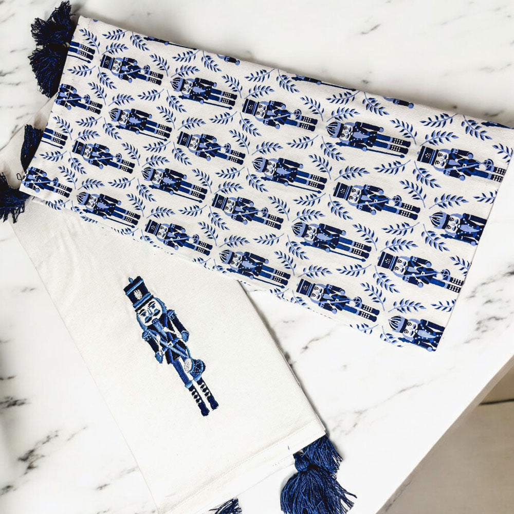 Nutcracker Tea Towel Blue (2 Styles)