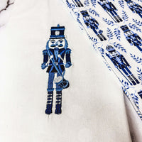 Nutcracker Tea Towel Blue (2 Styles)