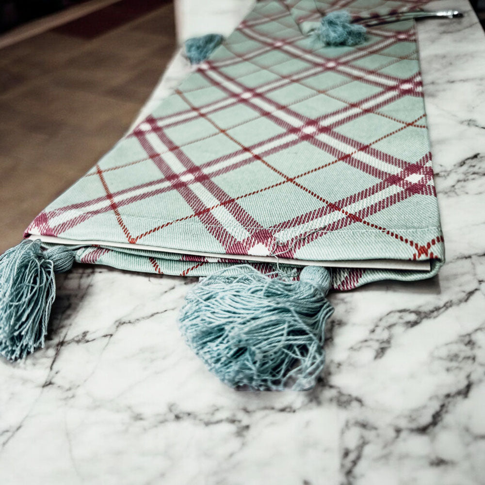 Pink Nutcracker Tea Towel (2 Tassel Color Options)