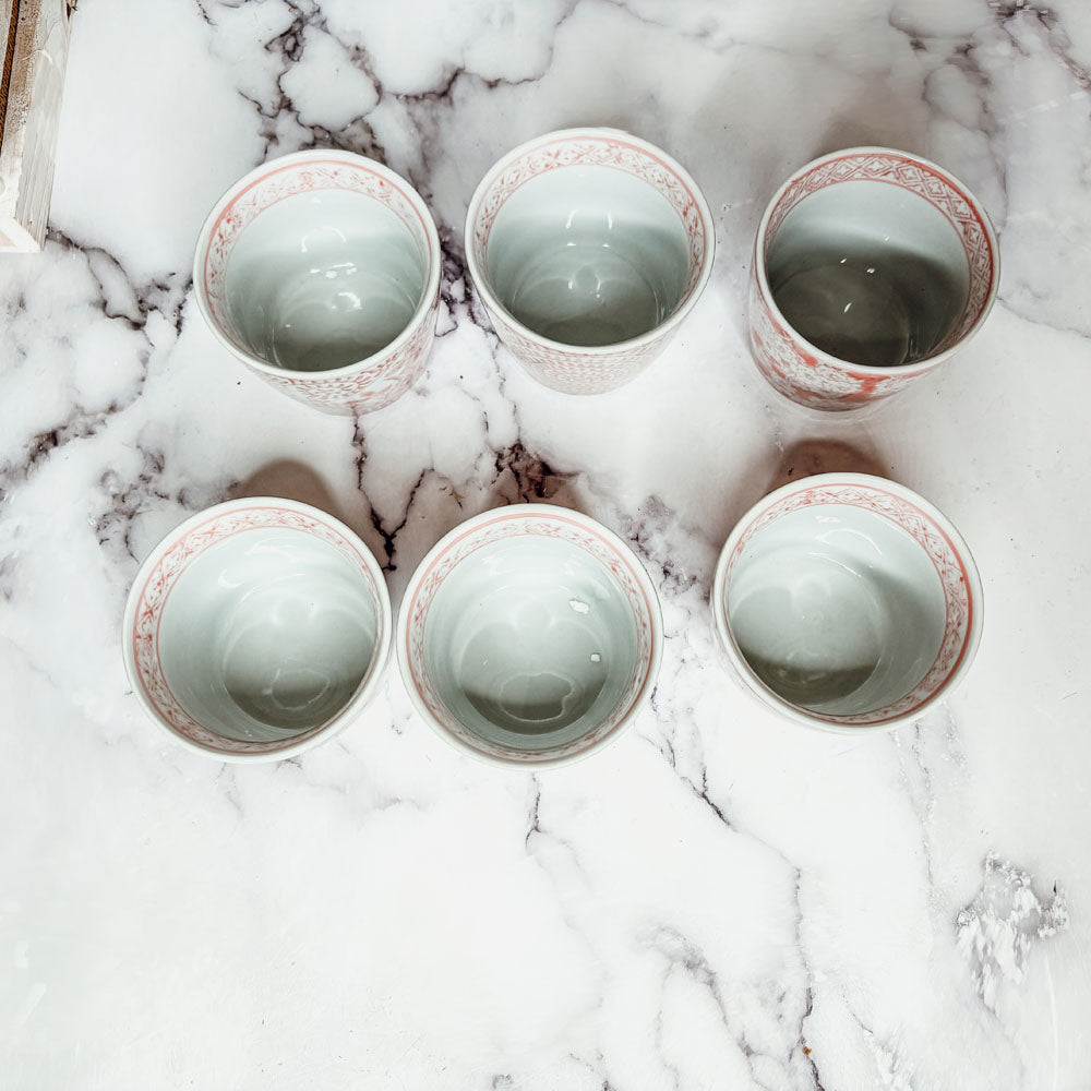 Mini Pink Cachepots (Various Prints)