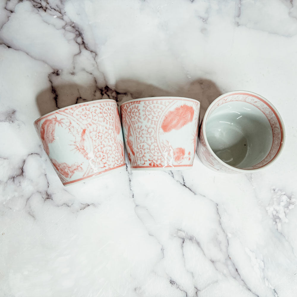 Mini Pink Cachepots (Various Prints)