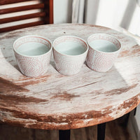 Mini Pink Cachepots (Various Prints)