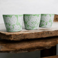 Mini Green Cachepots (Various Prints)