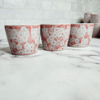 Mini Pink Cachepots (Various Prints)