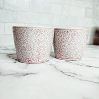 Mini Pink Cachepots (Various Prints)