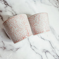 Mini Pink Cachepots (Various Prints)