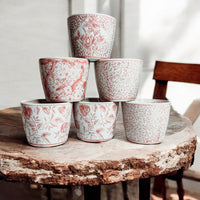 Mini Pink Cachepots (Various Prints)