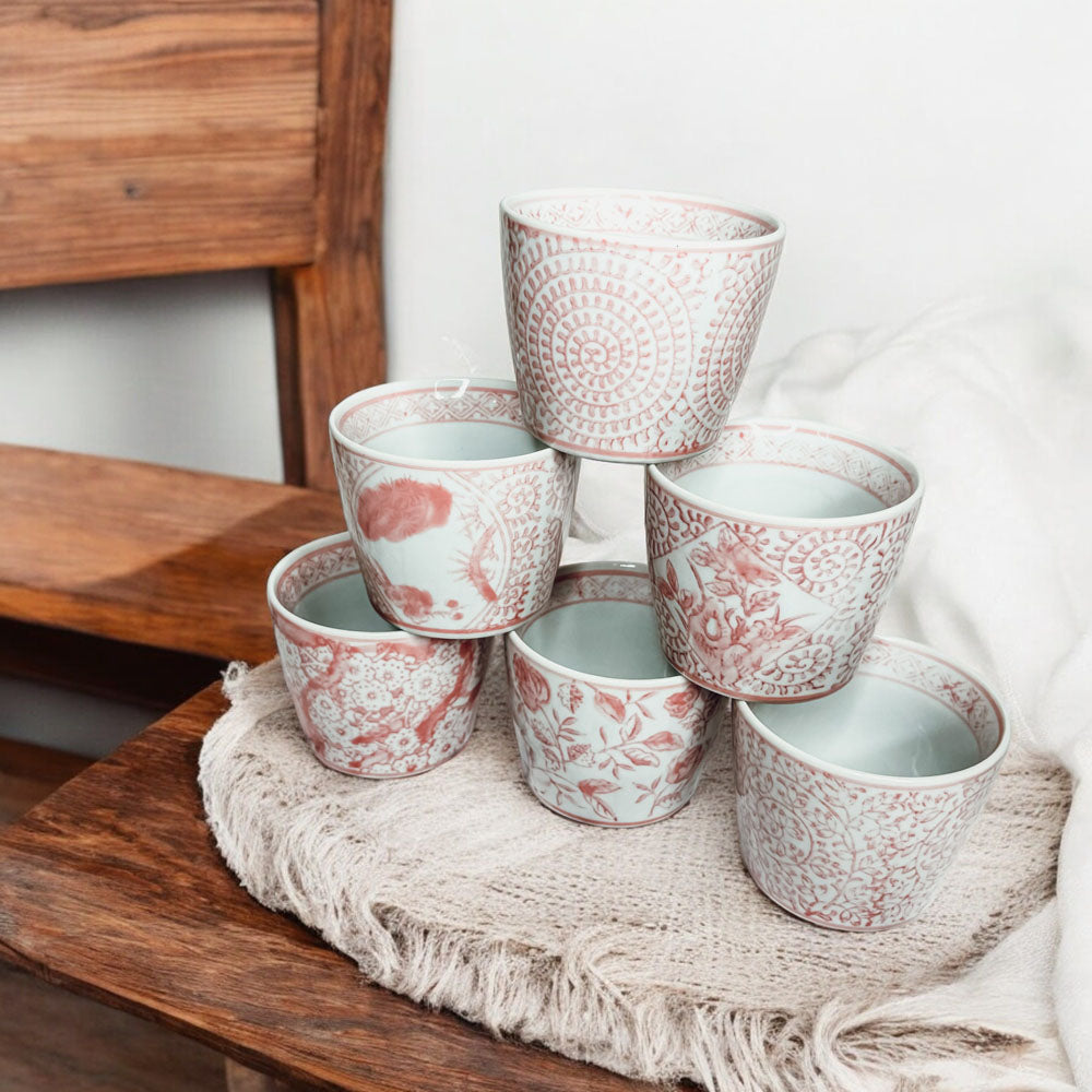 Mini Pink Cachepots (Various Prints)