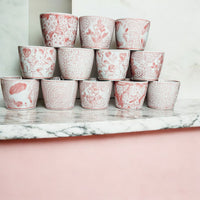 Mini Pink Cachepots (Various Prints)