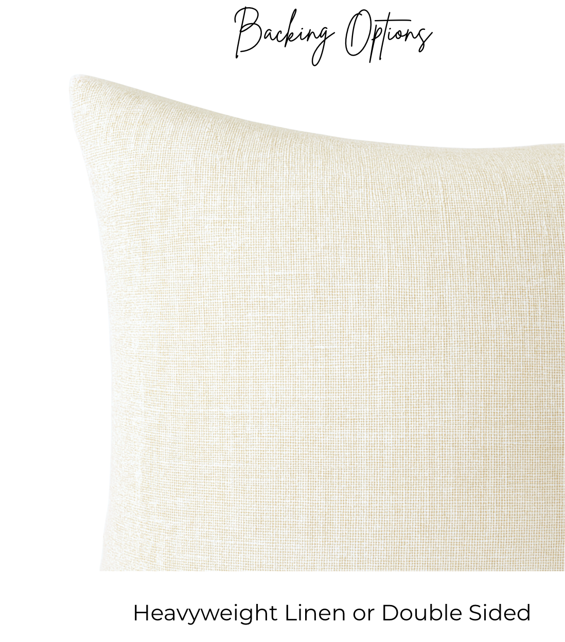 Lacinato Pillow Cover in Basalt Black (Various Sizes & Colors)