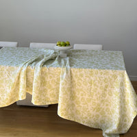 Ivory Flora Parlour Tablecloth (2 Sizes)