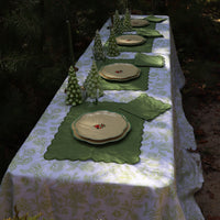 Ivory Flora Parlour Tablecloth (2 Sizes)