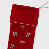 Bow Stocking – Red