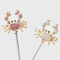 Crab Cocktail Picks – Rainbow (Set of 6)
