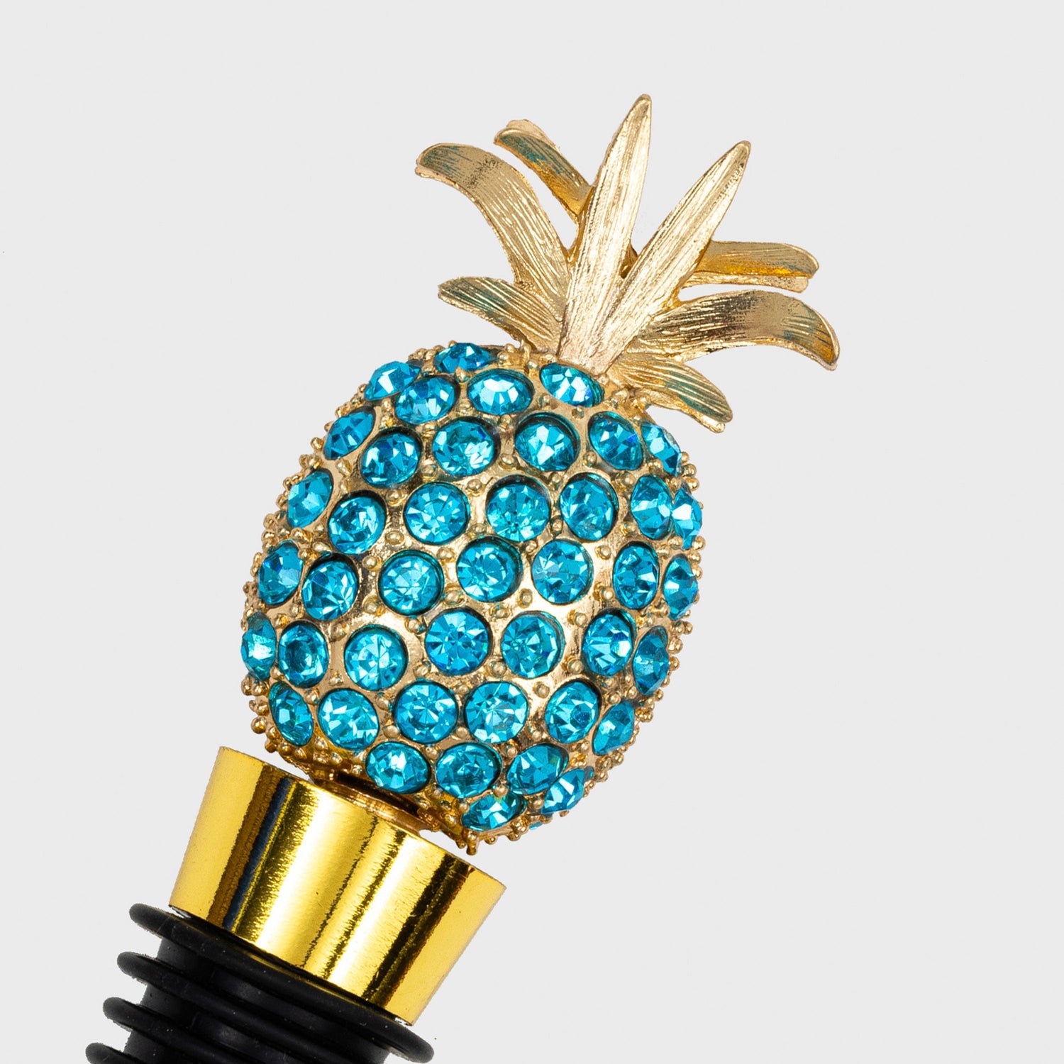 Pineapple Wine Stopper – Turquoise