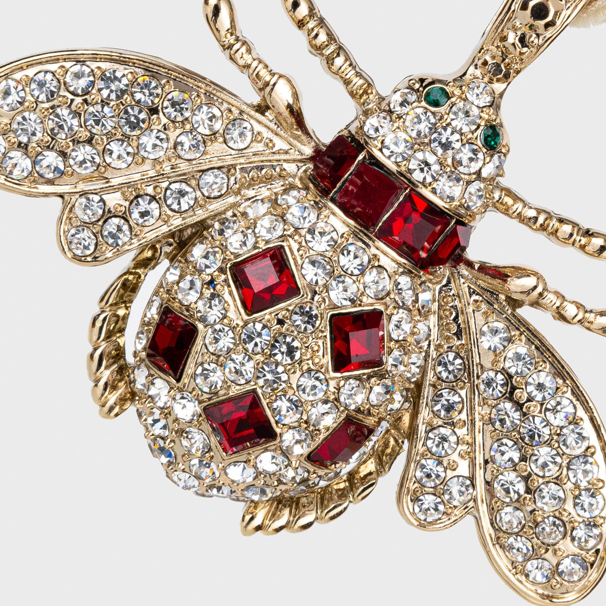 Classic Bee Hanging Ornament Boxed Set, Red and Green