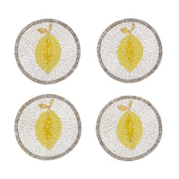 Lemon Coasters – Set of 4