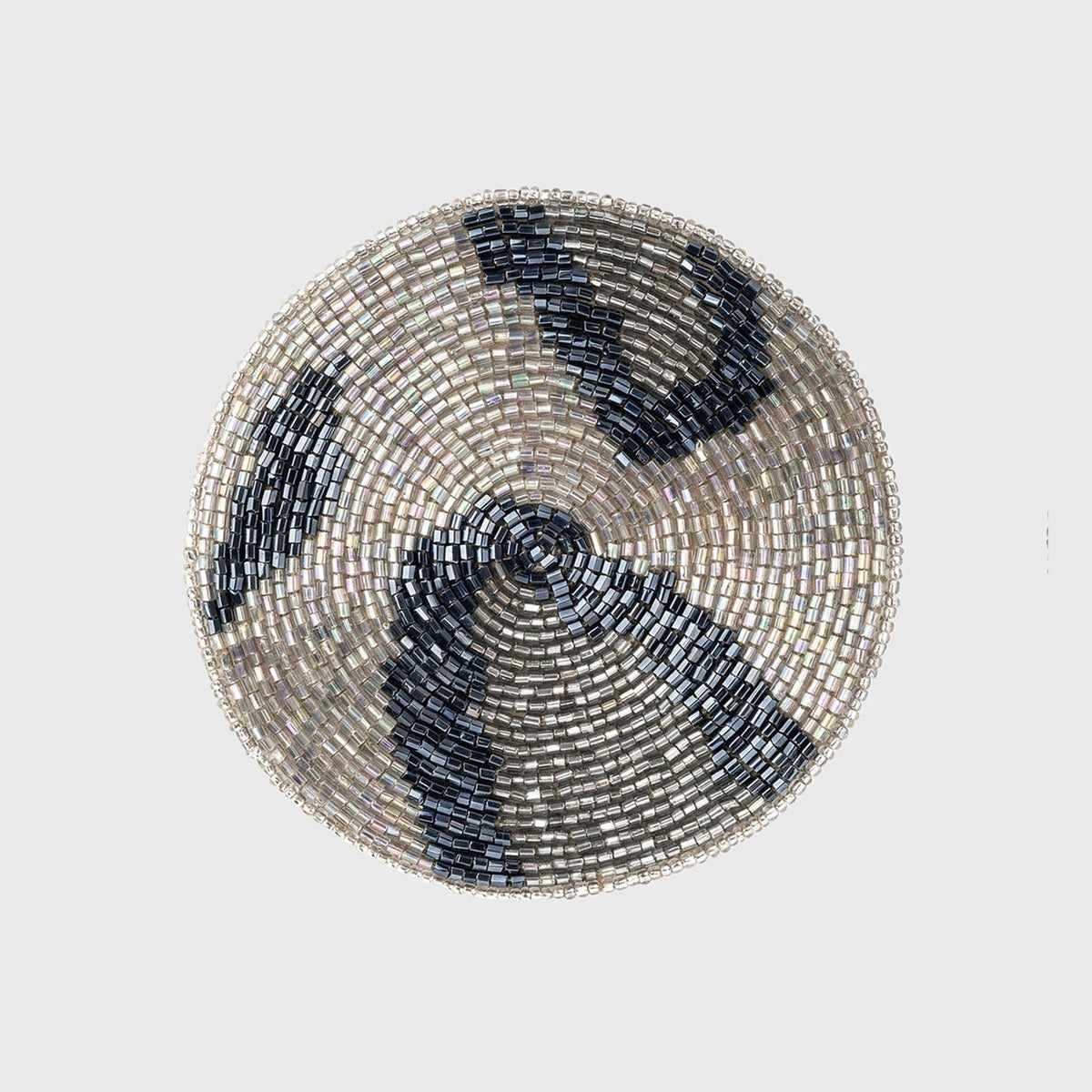 Animal Pattern Coasters – Silver (Set of 4)