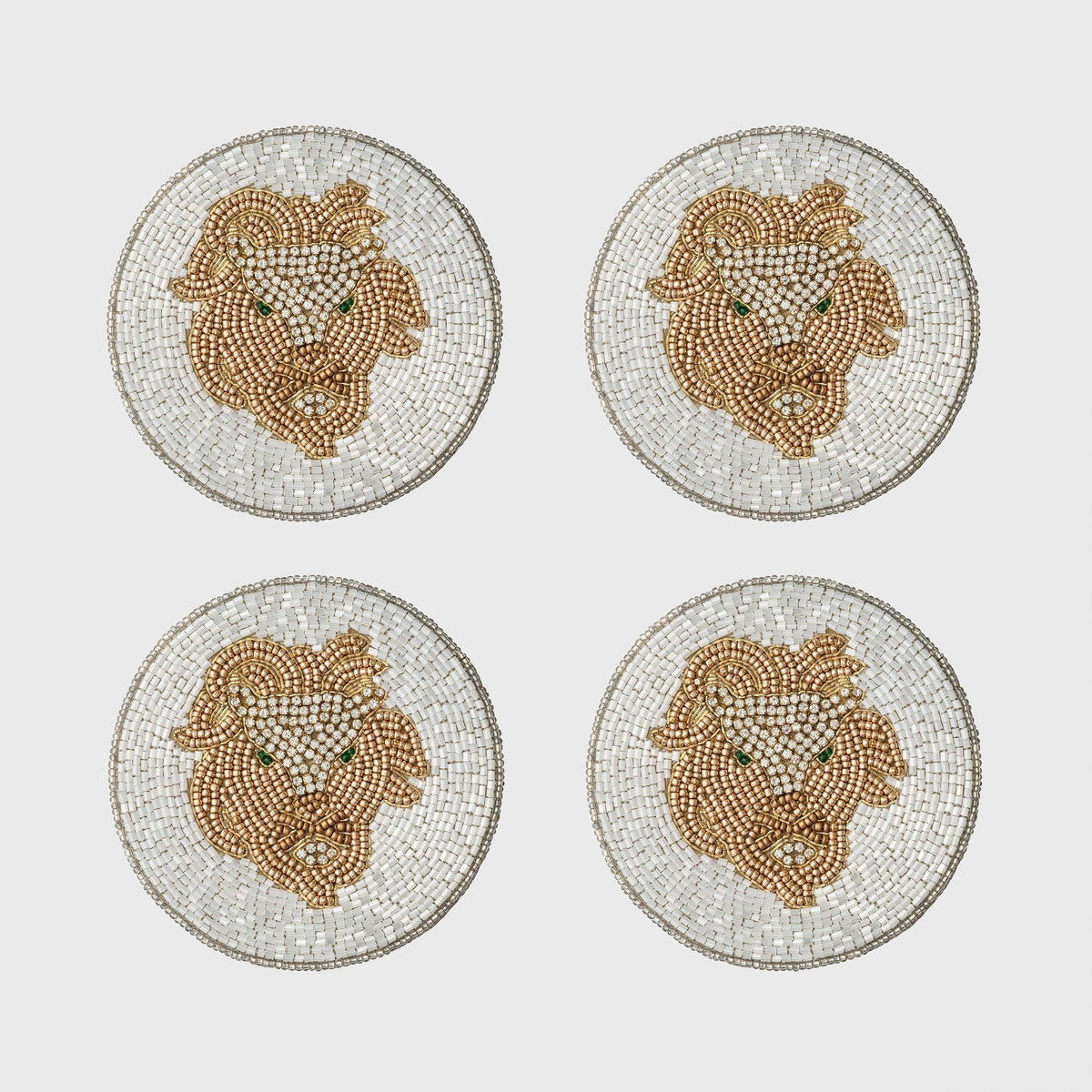 Leo Coasters – Set of 4