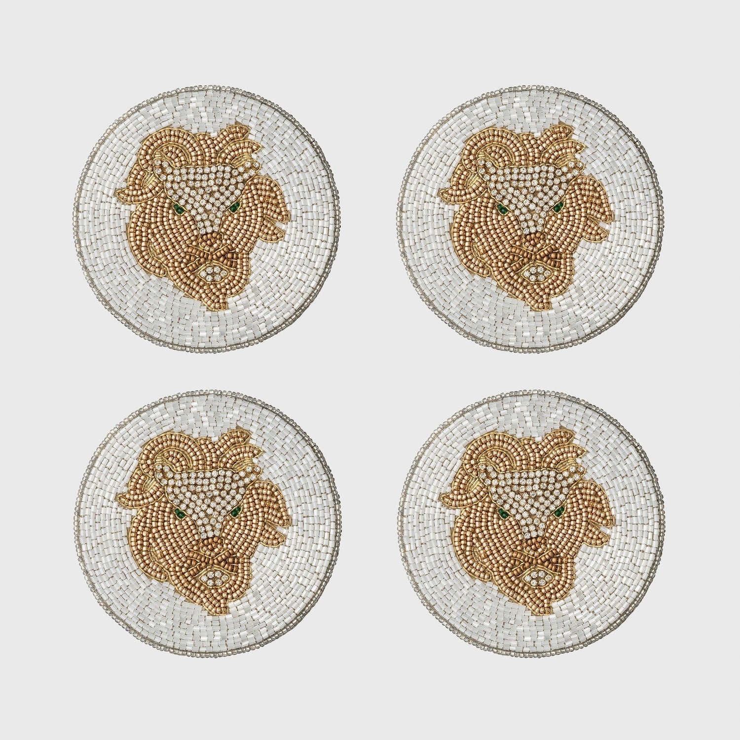 Leo Coasters – Set of 4