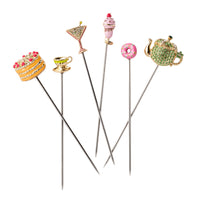 Garden Party Cocktail Picks – Set of 6