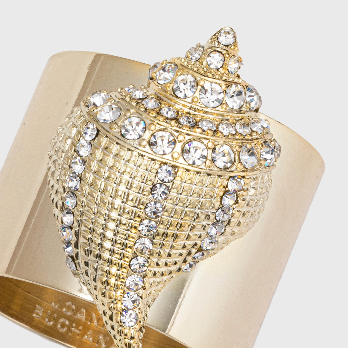 Sparkle Shell Napkin Rings (Set of 2)