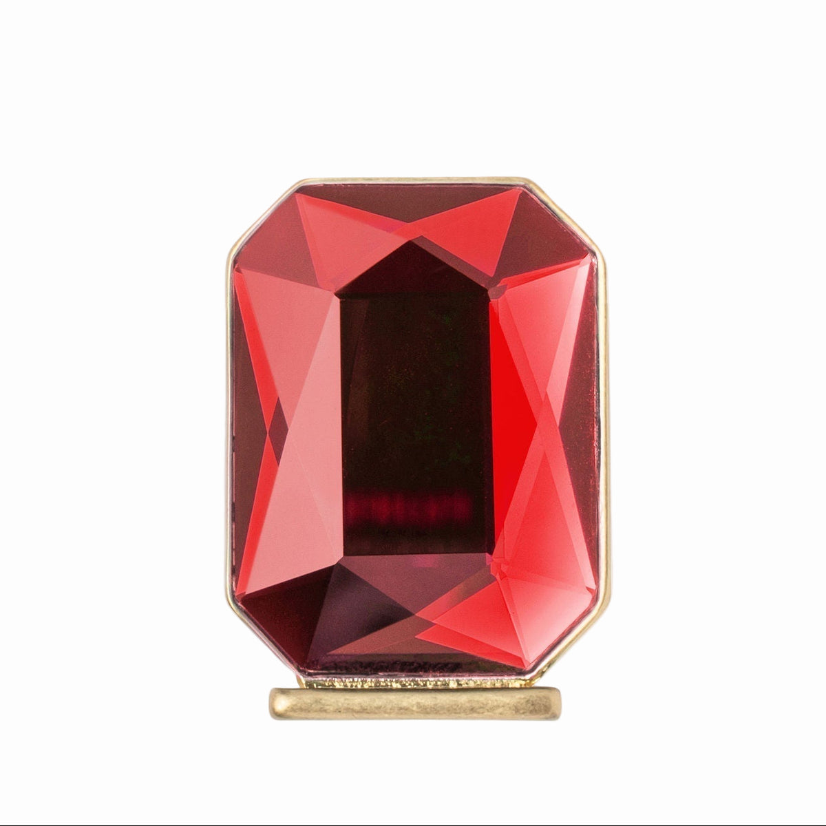 Single Gem Placecard Holder – Bright Red (Set of 2)