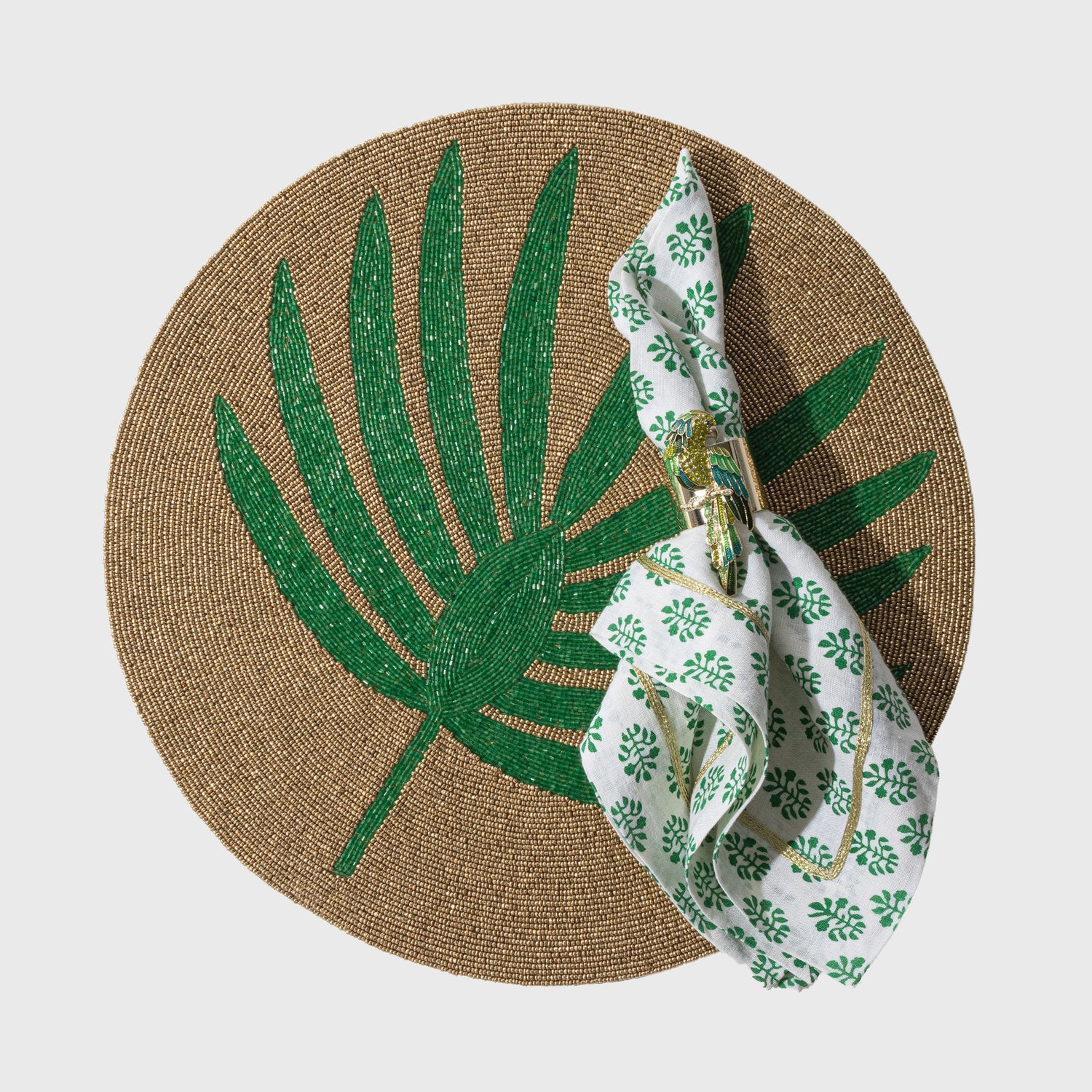 Parrot Napkin Rings – Set of 2