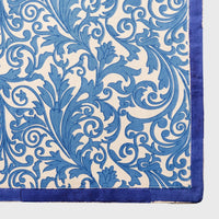 Damask Print Tablecloth – Blue