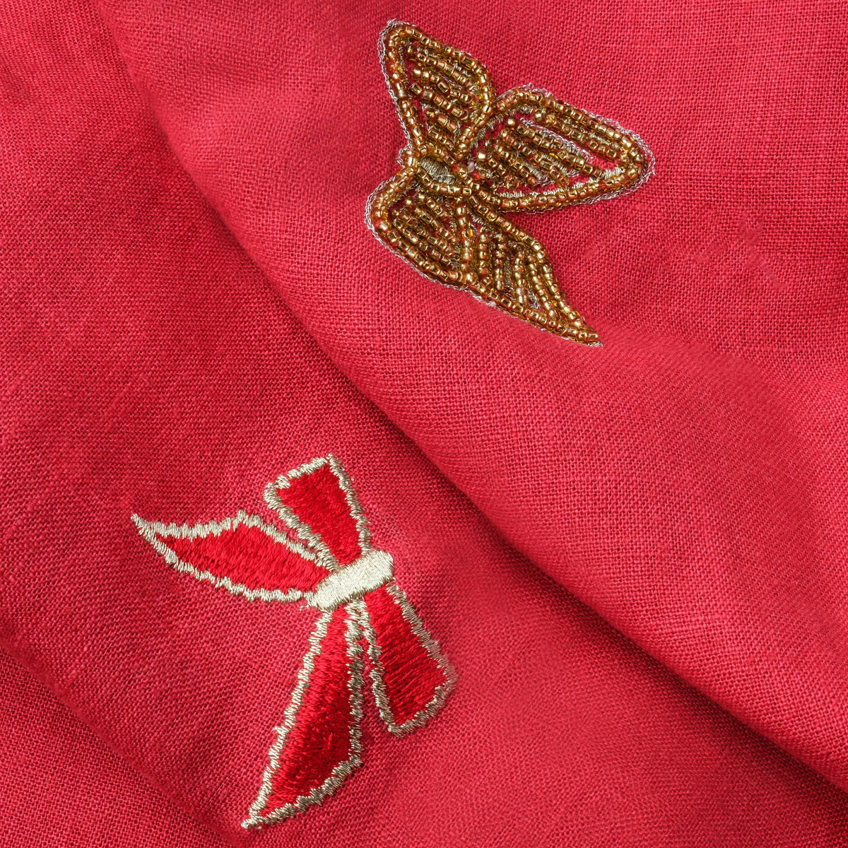 Bow Extra-Large Table Runner – Berry