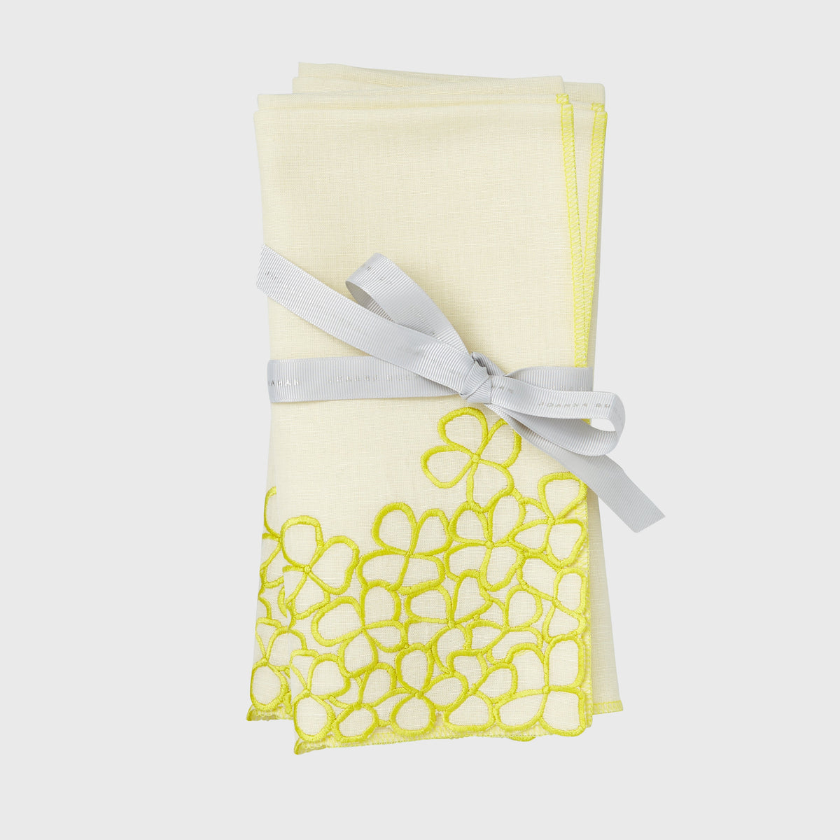 Hydrangea Dinner Napkins – Citrus (Set of 2)