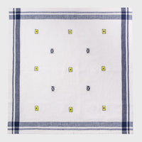 Nautical Embroidered Dinner Napkins – Cream (Set of 4)
