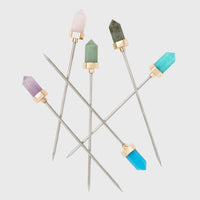 Quartz Cocktail Picks – Set of 6