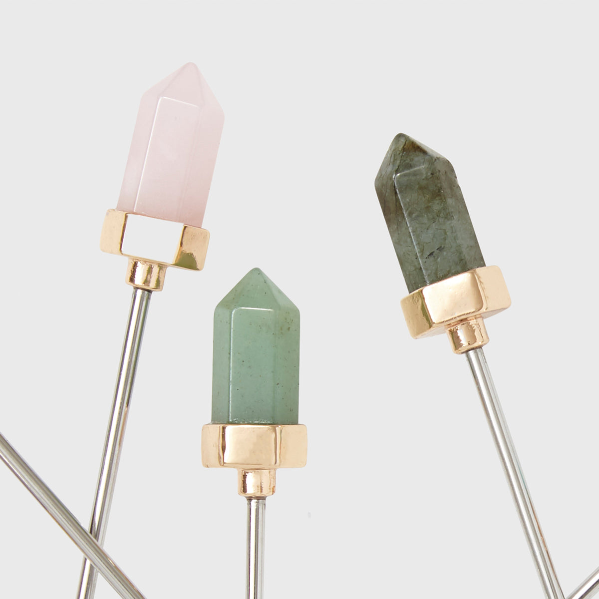 Quartz Cocktail Picks – Set of 6