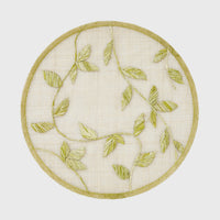 Straw Leaf Placemats – Citrus (Set of 4)