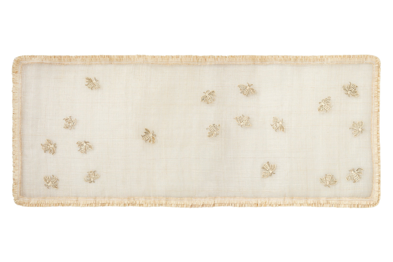 Straw Bee Table Runner