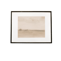 Azmera – Vintage Watercolor Wall Art in Black Frame (Micro Art Collection)
