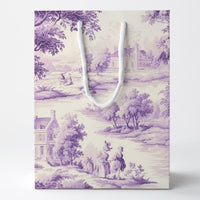 Lavender Toile Gift Bag