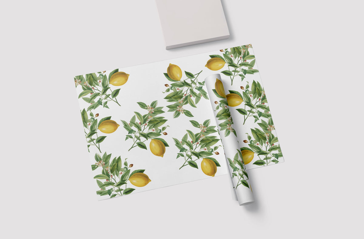 Lemon Paper Placemat (Paper)
