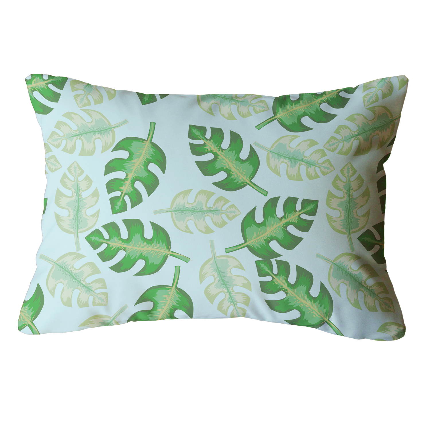 Tropical Indoor/Outdoor Pillow - Lumbar (Various Colors)