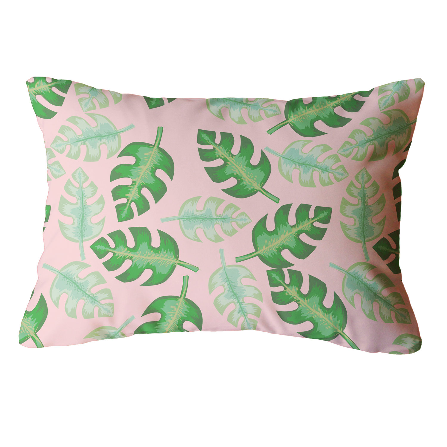 Tropical Indoor/Outdoor Pillow - Lumbar (Various Colors)
